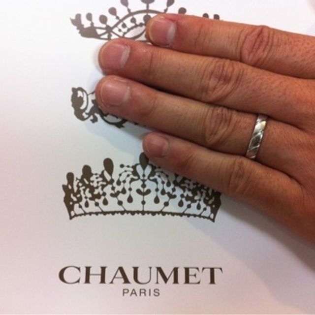 【ショーメ(CHAUMET)の口コミ】 シンプルで整っていて、かつ付け心地が良いというのが一番の決めてでした…