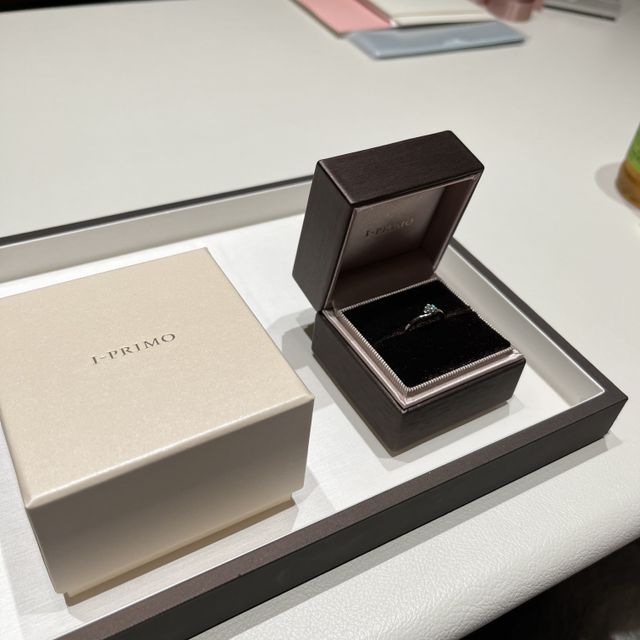 【アイプリモ(I-PRIMO)の口コミ】 指輪に込められている意味も考えながら選びました。リングが細すぎないと…