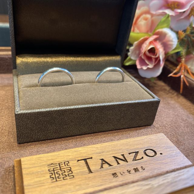 【TANZO.(鍛造指輪)の口コミ】 既製品では双方の希望を兼ね備えたものが中々見つからない中、TANZOではフ…