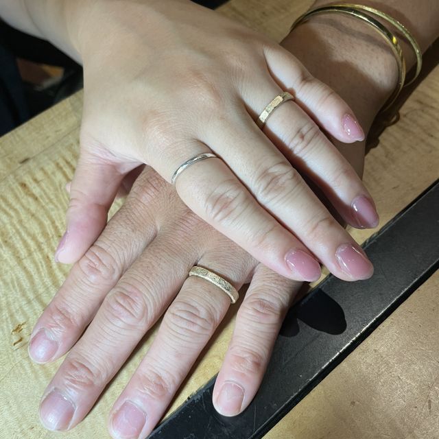 【ichi(イチ)の口コミ】 フルオーダーで作れるところ
職人さんが自分たちだけの指輪を作ってくれる…