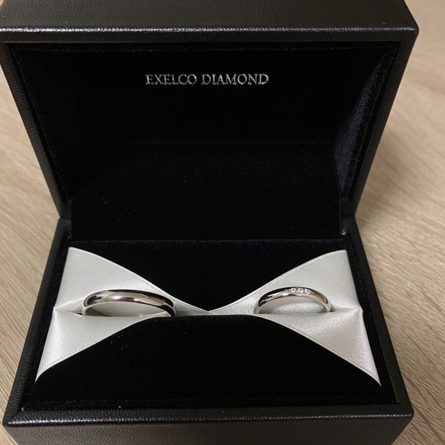 【エクセルコダイヤモンド(EXELCO DIAMOND)の口コミ】 初めて2人で指輪を作るのが結婚指輪だったので、何から決めていいのかわか…