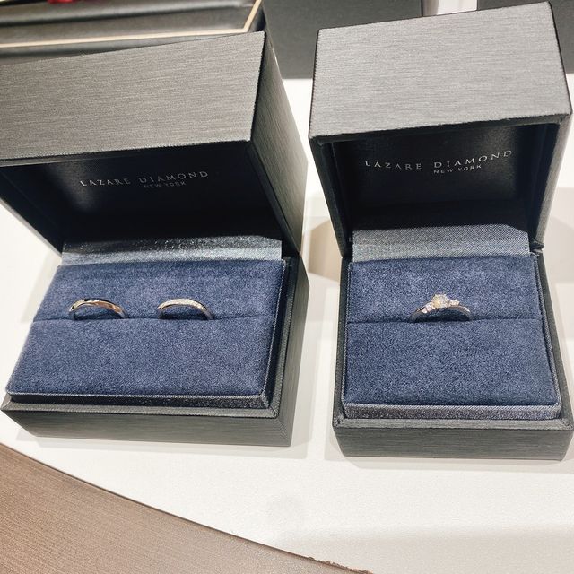 【ラザール ダイヤモンド(LAZARE DIAMOND)の口コミ】 購入前から他ブランドも含めて色々検討し、実際に他店舗も訪れてみてから…