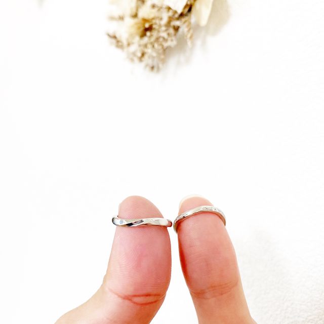 【アイプリモ(I-PRIMO)の口コミ】 ウェーブデザインの指輪を探しており、アイプリモはウェーブデザインの結…