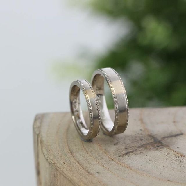 【ついぶ工房の口コミ】 手作りで指輪を作れることが決め手でした。
素人まで手を加えられるところ…