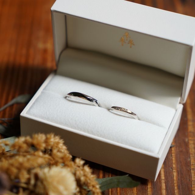 【THREE TREES(スリーツリーズ)の口コミ】 世界に1つだけの指輪をお互いに作り合う事ができました。既製品を選んでい…