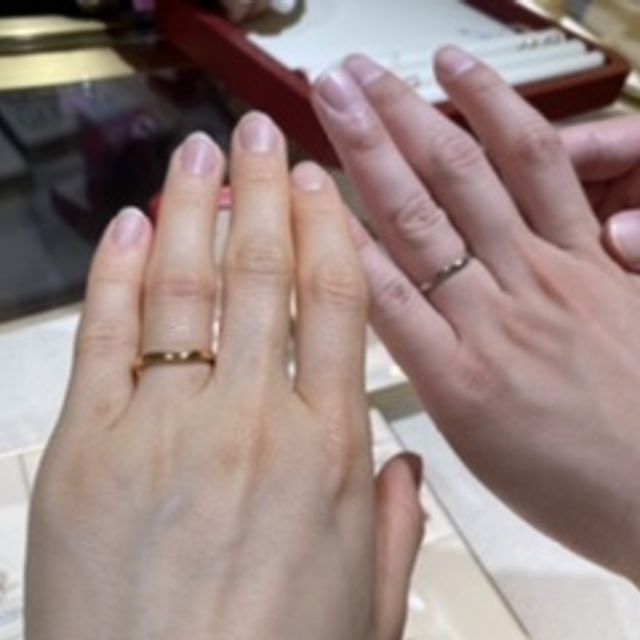【カルティエ(Cartier)の口コミ】 この絶妙なウェーブ感がとにかく素敵でした。バレリーナタイプでゆるすぎ…