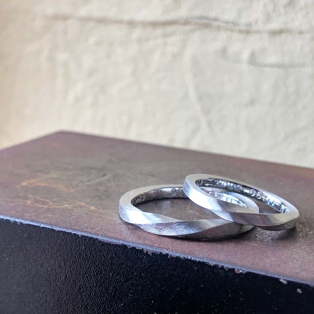 【ichi(イチ)の口コミ】 2人だけの結婚指輪にしたくフルオーダーができるお店を探しました。雑誌の…