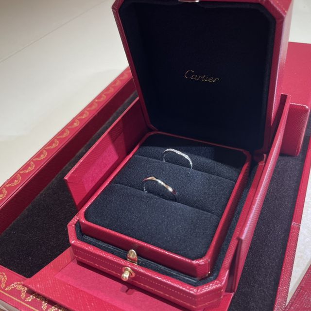 【カルティエ(Cartier)の口コミ】 カルティエは第一希望でした、やっぱりネームバリューもあって、私の憧れ…
