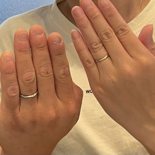 【RosettE(ロゼット)の口コミ】 2人ともシンプルな作りがよく、でも他の人とあまり被りたくないと考えてい…