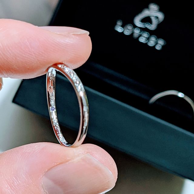 【1122 iifuufu bridal(いい夫婦ブライダル)の口コミ】 リーズナブルな価格&内側に誕生石とイニシャル等を入れたい！という希…