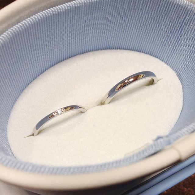 【canal4℃(カナルヨンドシー)の口コミ】 生活に支障の出ない、細いストレートの指輪を探していました。canal4°…