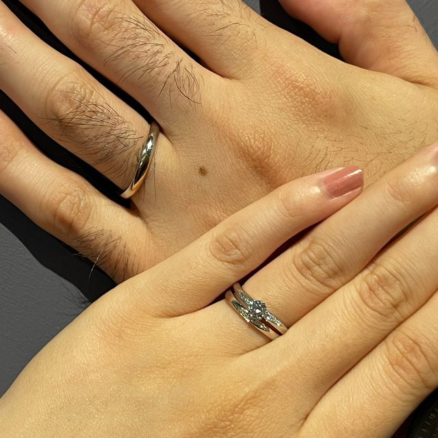 【RosettE(ロゼット)の口コミ】 デザインがたくさんありましたがシンプルなものがよくシンプルですがキラ…