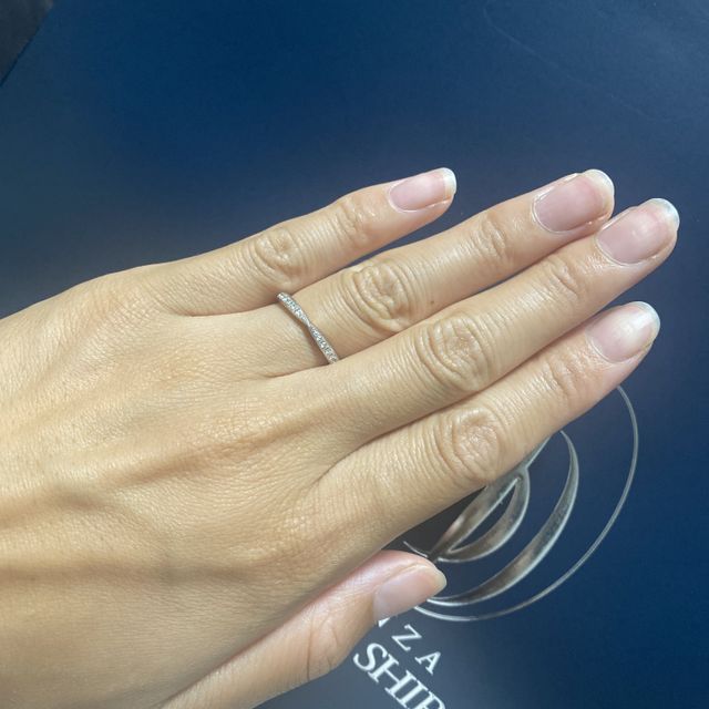 【銀座ダイヤモンドシライシの口コミ】 他のブランドさんも見に行きましたが、銀座ダイヤモンドシライシさんは、…