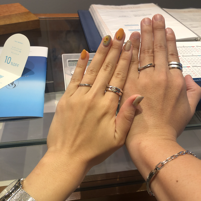 【銀座ダイヤモンドシライシの口コミ】 自分のイメージしていたデザインに1番近く、最初から、この指輪だけずーっ…