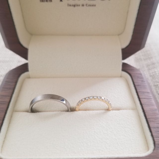 【TANZO.(鍛造指輪)の口コミ】 たまたまTanzo東京支店の近所に住んでおり、鍛造製法の指輪が欲しかったた…