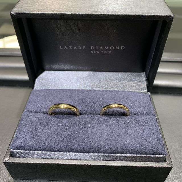 【ラザール ダイヤモンド(LAZARE DIAMOND)の口コミ】 個人的に白白なのでシルバーよりもゴールドの指輪がよくて、探し始めまし…
