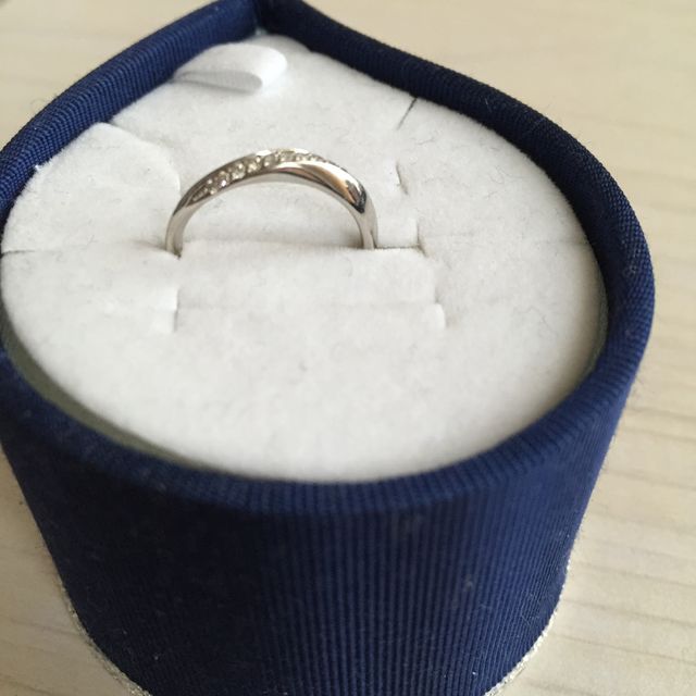 【4℃ BRIDAL(ヨンドシーブライダル)の口コミ】 主人が、付き合っている頃からプレゼントしてくれていたブランドだったの…