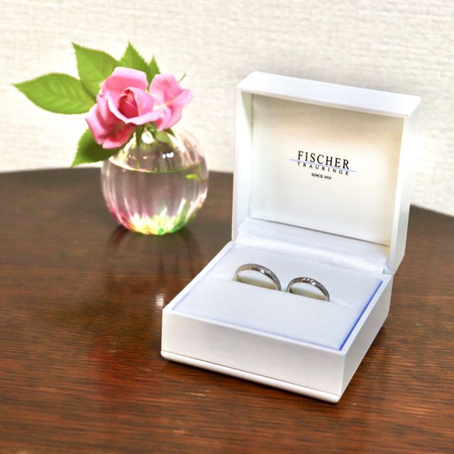 【FISCHER(フィッシャー)の口コミ】 寝る時や家事をする時もつけていたかったので、耐久性の高い鍛造リングで…