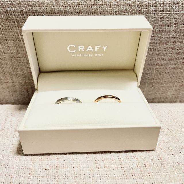 【CRAFY(クラフィ)の口コミ】 色々な店舗を見ましたが、最終的には思い出に残る様な指輪がいいなと思い…