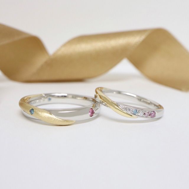 【LEGAN(レガン)の口コミ】 結婚指輪にピンクダイヤモンドをどうしても入れたくてレガンにしました。
…