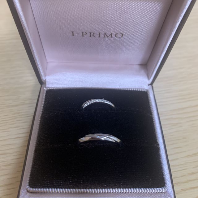【アイプリモ(I-PRIMO)の口コミ】 やっぱりダイヤがキラキラしているのが、普段つけてる時もテンションが上…