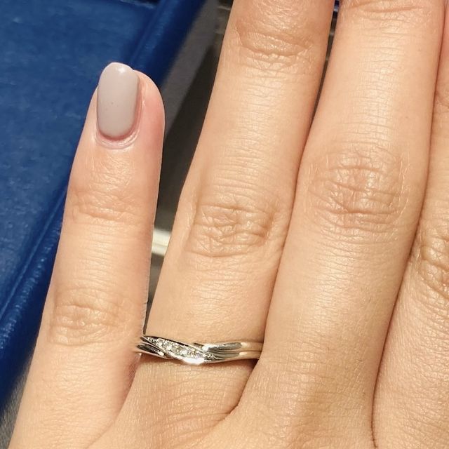 【銀座ダイヤモンドシライシの口コミ】 指輪のタイプはなんとなくストレートで考えていたのですが、診断をしても…