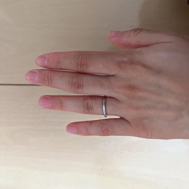 【ツインズキューピッド(Twins Cupid)の口コミ】 指輪のデザインを重視しました。好きな形やリングの大きさ、色など自分好…
