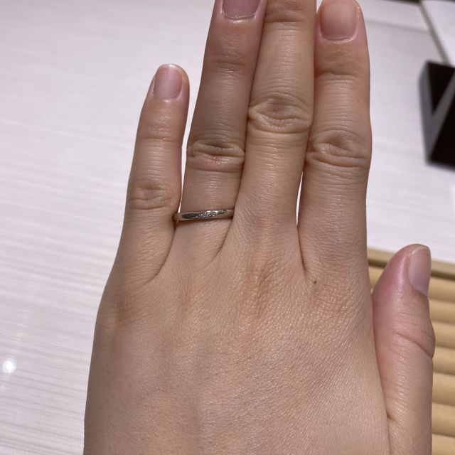 【TRECENTI(トレセンテ)の口コミ】 指輪のデザインは、色々とありました。また、色がゴールド系も3種類ほどあ…
