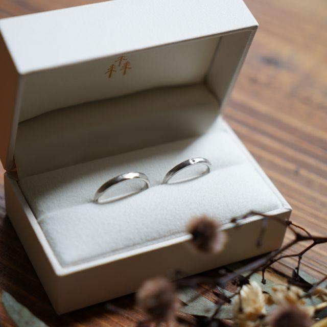 【THREE TREES(スリーツリーズ)の口コミ】 指輪のデザインをふたりで何度も話し合った結果、世界で私たちふたりにし…