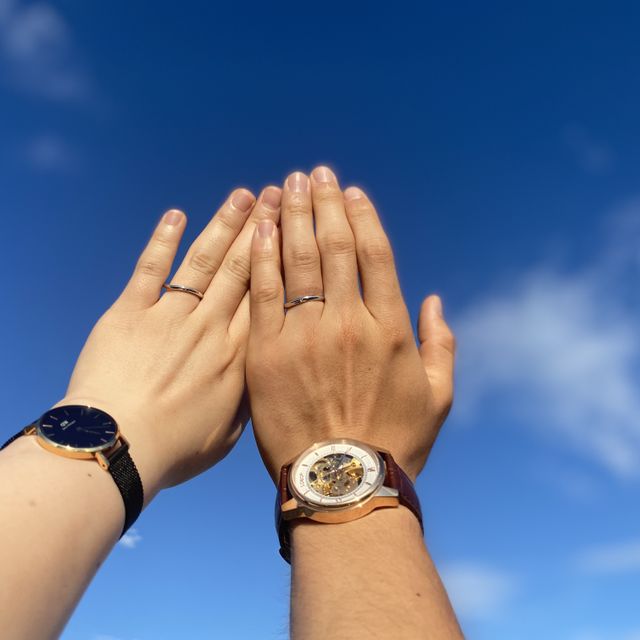 【CRAFY(クラフィ)の口コミ】 2人で指輪を一から作れるのが決め手。指輪のサイズ、形などすべてオーダー…