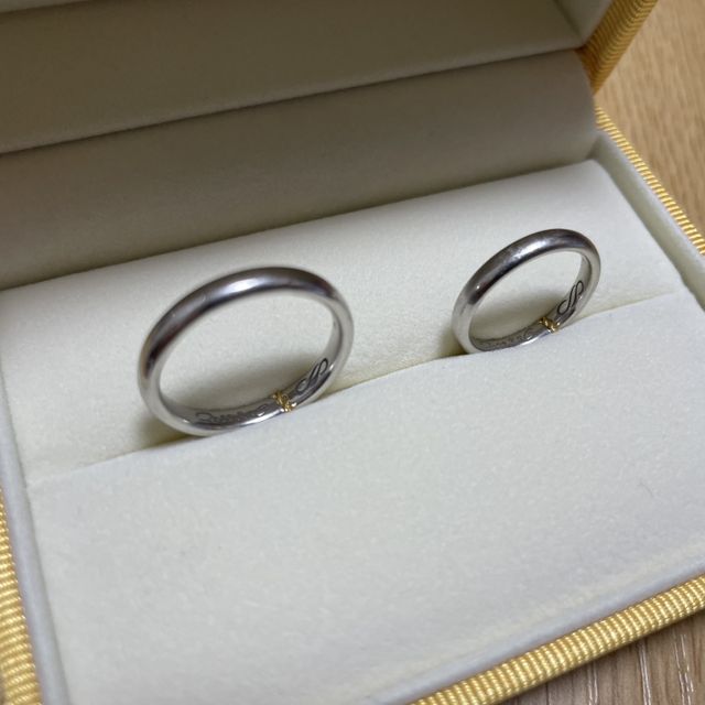 【ケイウノ ブライダル(K.UNO BRIDAL)の口コミ】 指輪をオンリーワンのものにしたくて、オーダーを考えてましたが、手頃な…