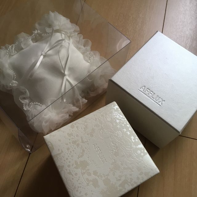 【AFFLUX(アフラックス)の口コミ】 ずっと着けているものなので、余計な装飾がなくシンプルなものにしました…