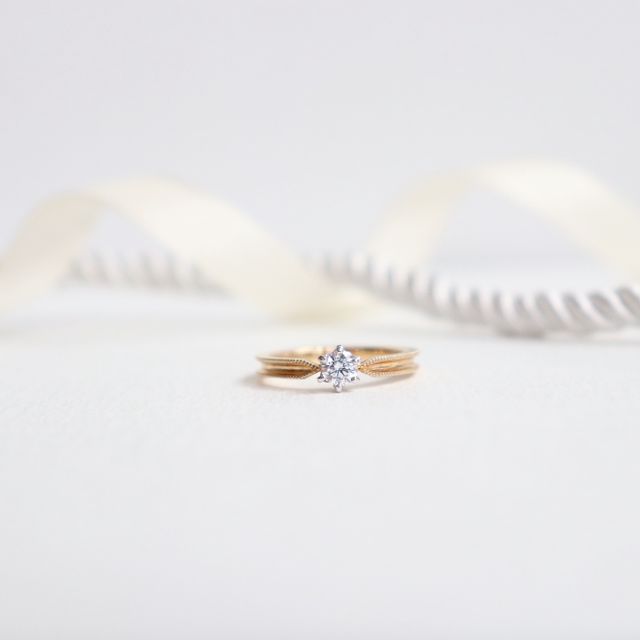 【鶴(mikoto)の口コミ】 私が婚約指輪にとても憧れがあって、どうしてもこだわりたいことを彼に伝…