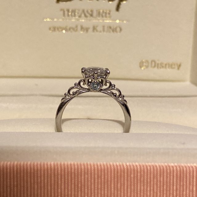 【ケイウノ ブライダル(K.UNO BRIDAL)の口コミ】 ディズニーデザインに憧れていたのでフルオーダーで出来るのを彼が探して…