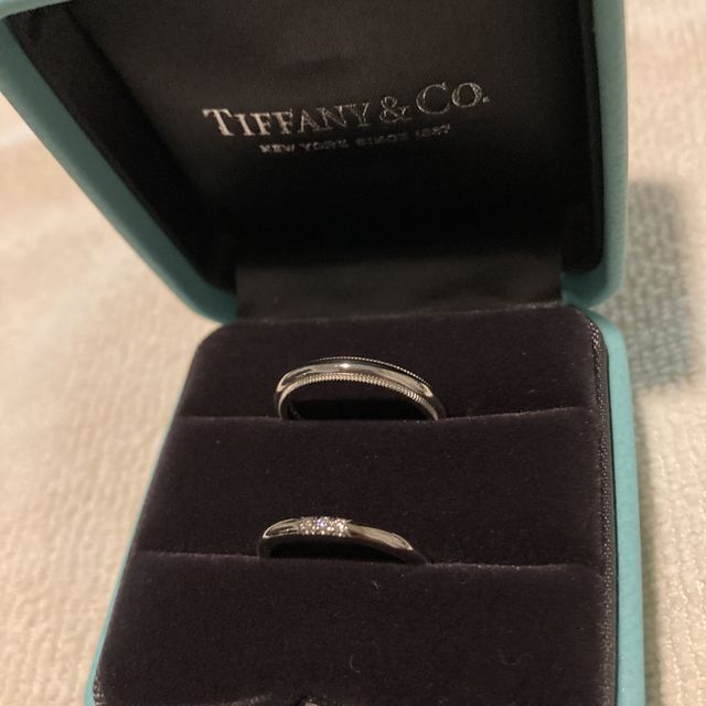 【ティファニー(Tiffany & Co.)の口コミ】 飽きのこないシンプルなデザインのものにしました。指が細く短いため、細…