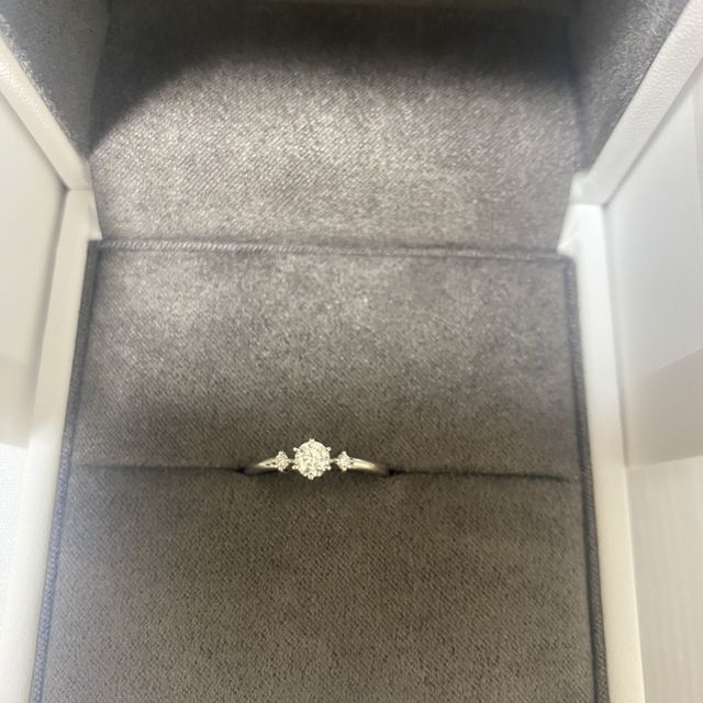 【BIJOUPIKO(ビジュピコ)の口コミ】 リングの号数がわからなかったのと、リングの形は相手に選んでいただきた…