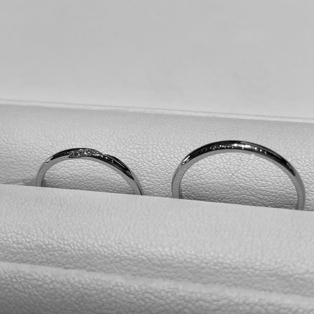 【俄(にわか)の口コミ】 実際につけてみて指似合うか、また自分達の好みがあったため。いくつか見…