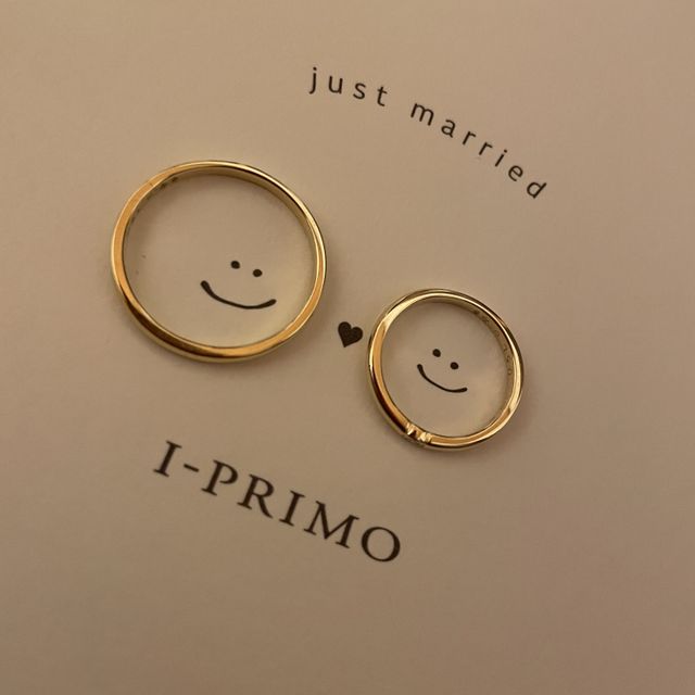 【アイプリモ(I-PRIMO)の口コミ】 ゴールドでシンプルなデザインの指輪を探してました！指輪の予算もあった…