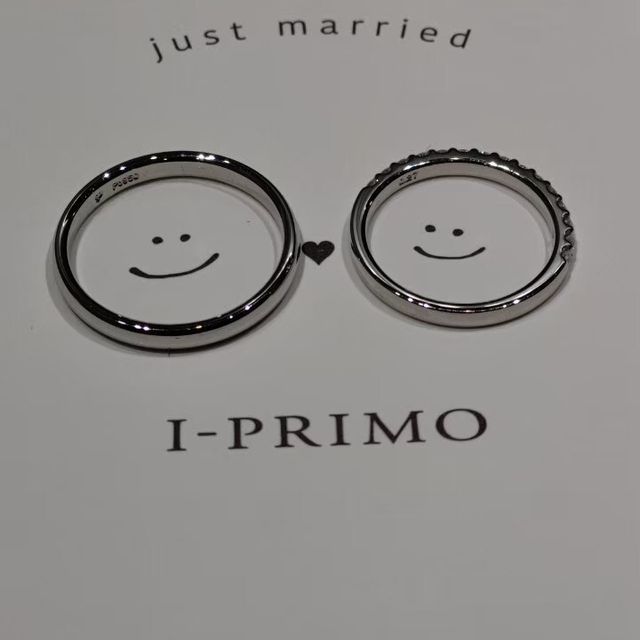 【アイプリモ(I-PRIMO)の口コミ】 ハーフエタニティが欲しくて、いろんな店舗で試着しました。細すぎると安…