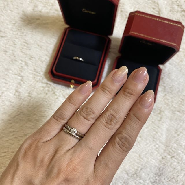 【カルティエ(Cartier)の口コミ】 【指輪の決め手・おすすめポイント】

飽きることのないシンプルでベーシ…