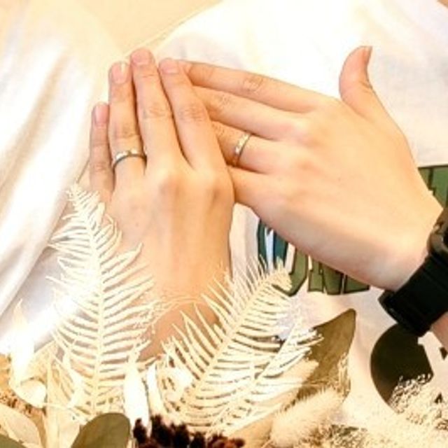 【鎌倉彫金工房の口コミ】 様々なデザインの指輪サンプルを見せて頂き、好みのデザインがすんなりと…