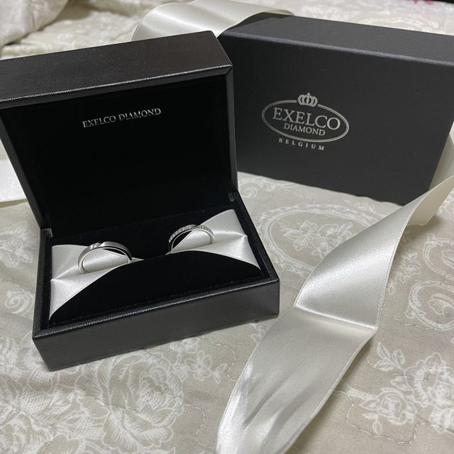 【エクセルコダイヤモンド(EXELCO DIAMOND)の口コミ】 デザインは派手過ぎずシンプル過ぎず丁度いい所が魅力かなと思いました！…