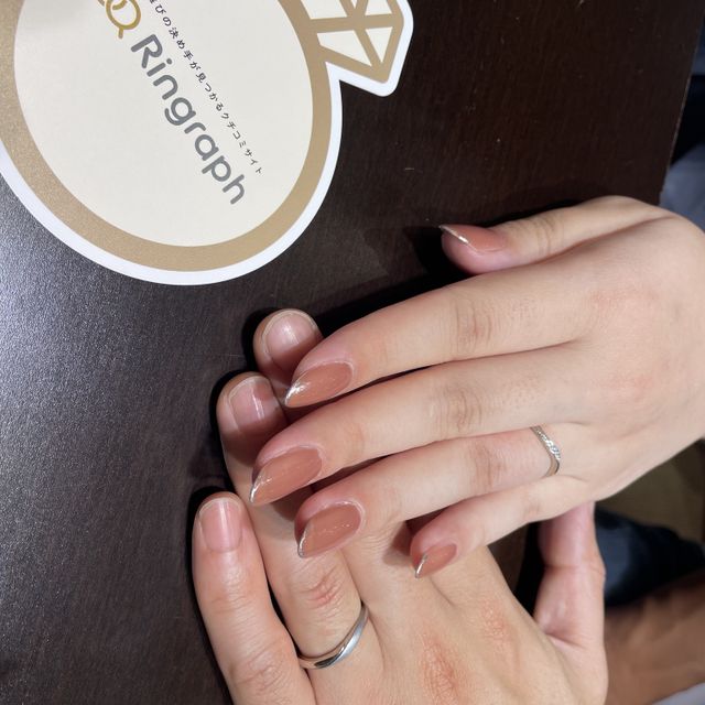 【TRECENTI(トレセンテ)の口コミ】 金属アレルギー持ちですが、素材などについて詳しく説明していただき安心…