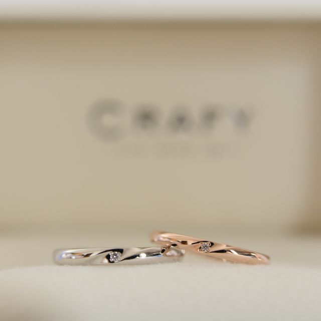 【CRAFY(クラフィ)の口コミ】 自分たちの好きなデザインを作れるということと、自分たちで作り、一生使…