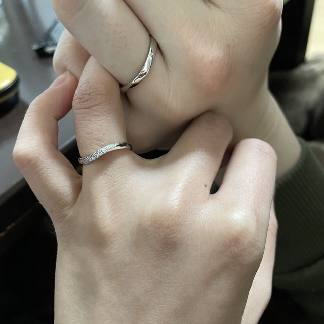 【TRECENTI(トレセンテ)の口コミ】 最初にトレセンテさんを伺って一番最初に見てときめいた指輪に決めました…
