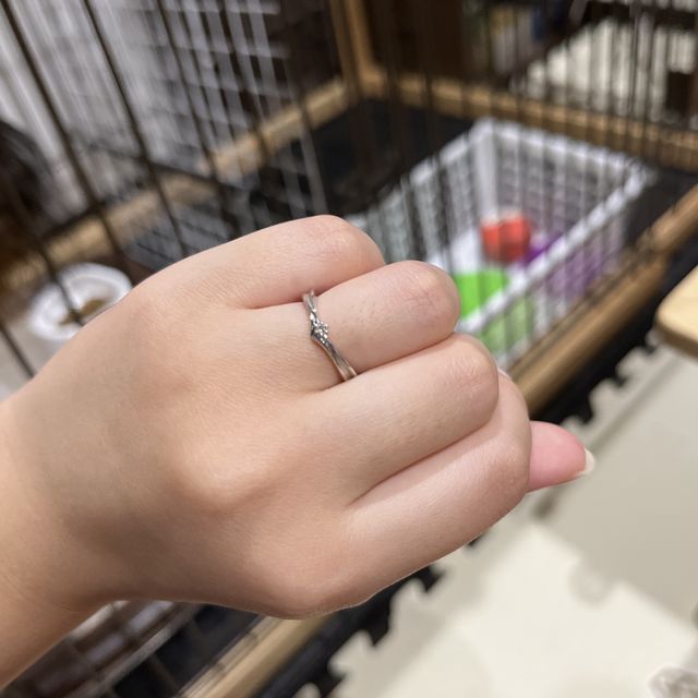 【ケイウノ ブライダル(K.UNO BRIDAL)の口コミ】 指輪の決めては、ディズニープリンセスが好きだからケイウノにしました！…