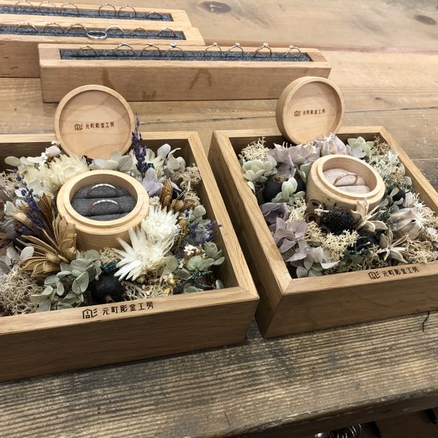 【鎌倉彫金工房の口コミ】 デザインについて、甲丸は、指あたりが良く、着け心地が良かったため、結…