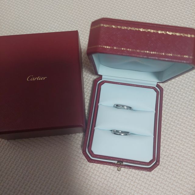 【カルティエ(Cartier)の口コミ】 結婚指輪は絶対カルティエと決めてました。憧れブランドだったからです。…