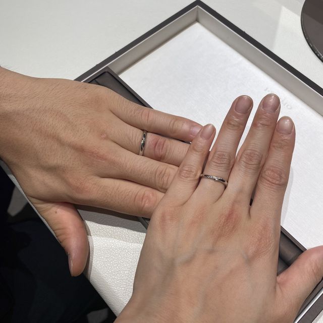 【アイプリモ(I-PRIMO)の口コミ】 試着した瞬間に、これだ！！！としっくりきたものに決めました。インター…