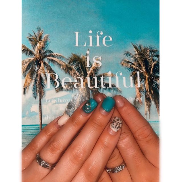 【PRIVATE BEACH(プライベートビーチ)の口コミ】 ハワイアンジュエリーを探していて、ビビビときました！！細いリングも試…